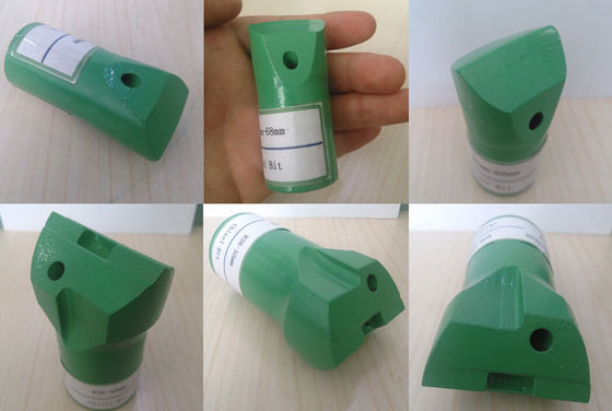 Flacher/schiefer Knopf-Bohrer H25/R38, Kreuzschneide-Faden-Stahl für den Tunnelbau