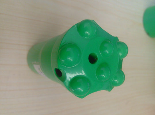 Knopf-Bohrer-Hitze-Prozess-Karbid des Felsen-R32 Halb-Ballistisch