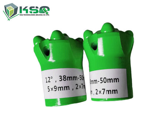 Atlas Copco 11 Grad 38 Millimeter Verjüngungs-Knopf-Stückchen-Hartmetallbohrer-Stückchen-gute Abnutzungs-Widerstand