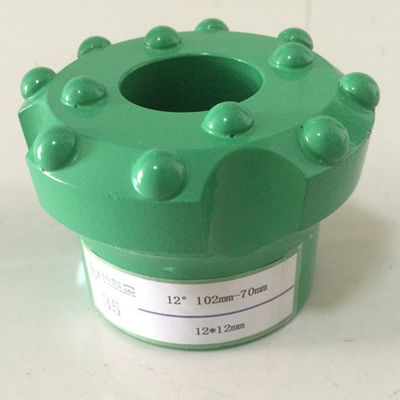 Felsen-Bohrgerät-Knopf-Stückchen-Bohrwerkzeug-Bohrer 76mm mit Piloten für Bau und Bergbau mit 6 Grad oder 12 Grad